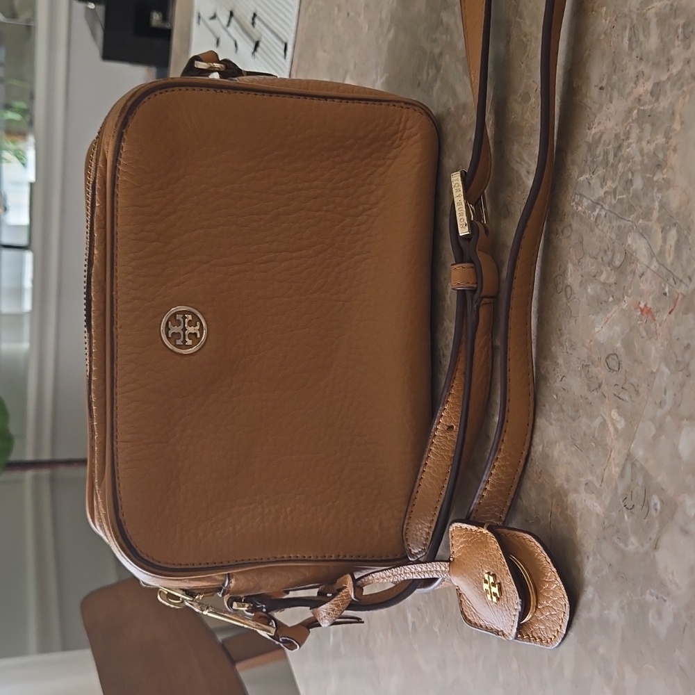 Tory Burch double zip crossbody bag